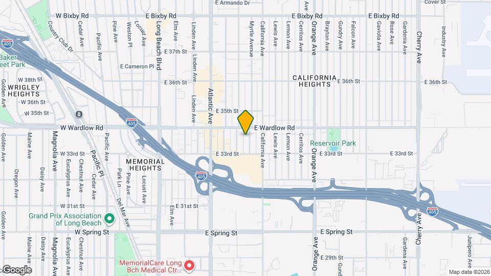 3355 Myrtle Ave Mapa y Detalles de la Ubicación