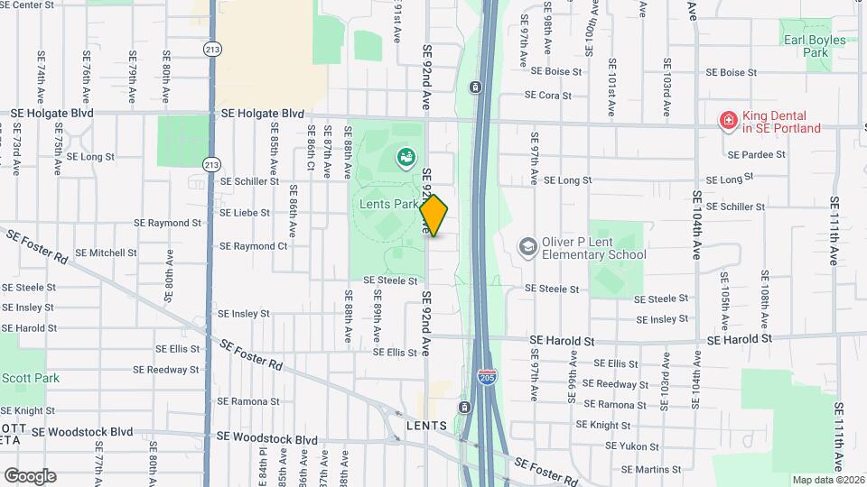 5020 SE 92nd Ave Map and Location Details