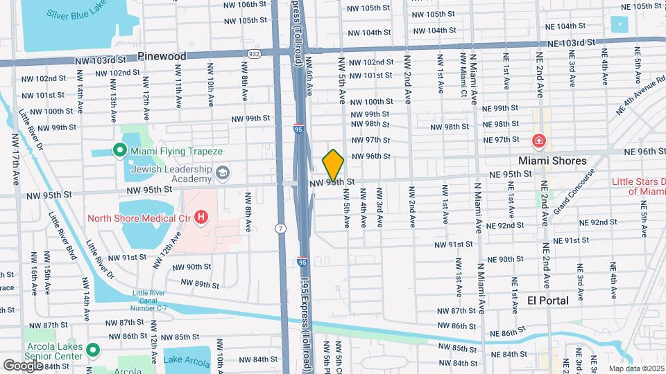 536 NW 95th St-Unit -2 Mapa y Detalles de la Ubicación