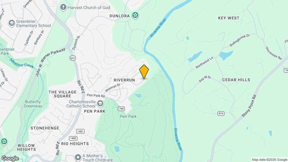 1355 Wimbledon Way Map and Location Details