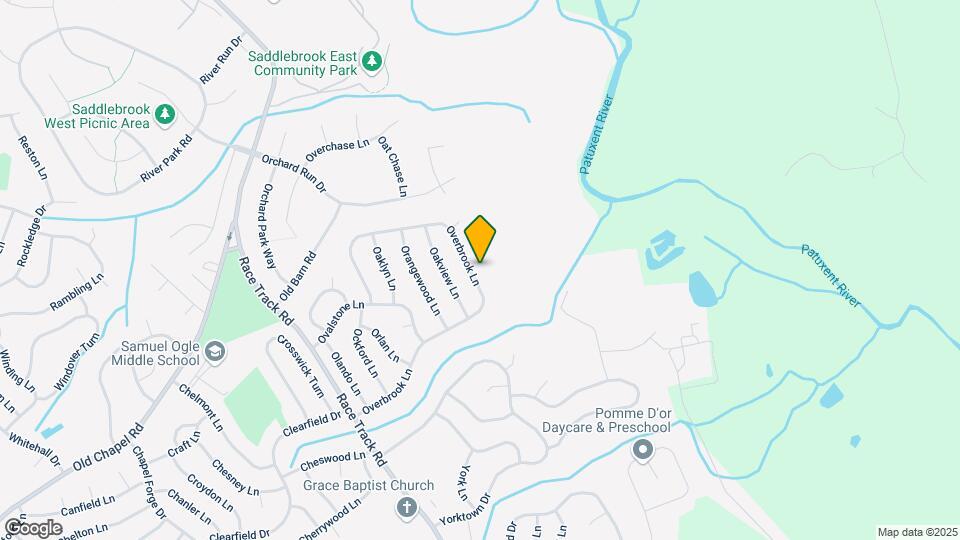 13315 Overbrook Ln Map and Location Details