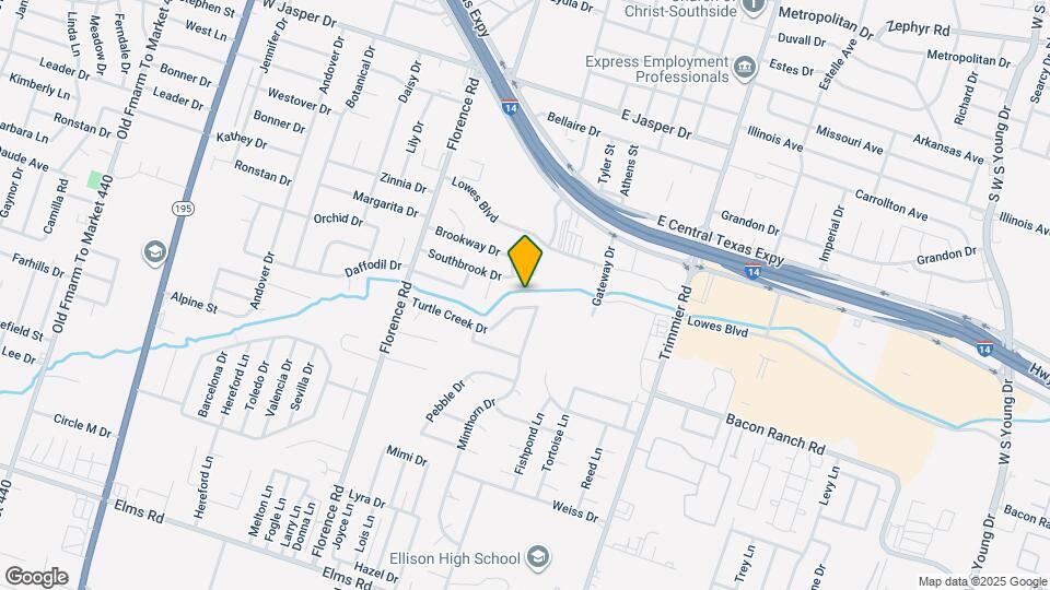 215 Turtle Creek Dr Map and Location Details