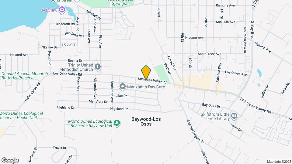 739-743 Los Osos Valley Rd Map and Location Details