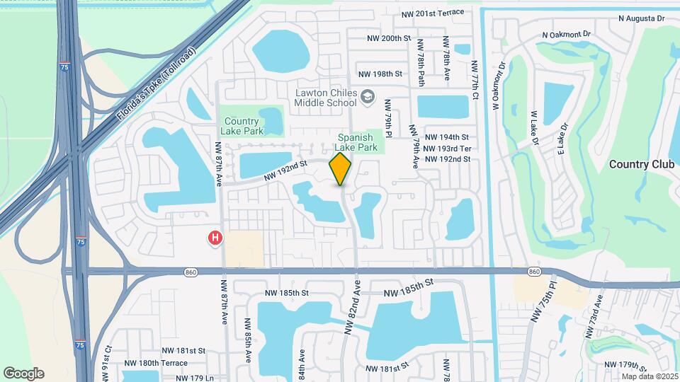 8211 NW 191st St Map and Location Details