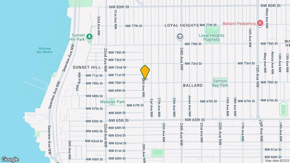 7002 28th Ave NW Map and Location Details