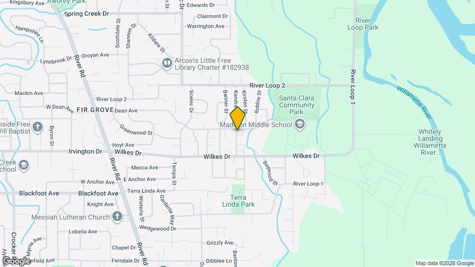 3693 Kendra St Map and Location Details