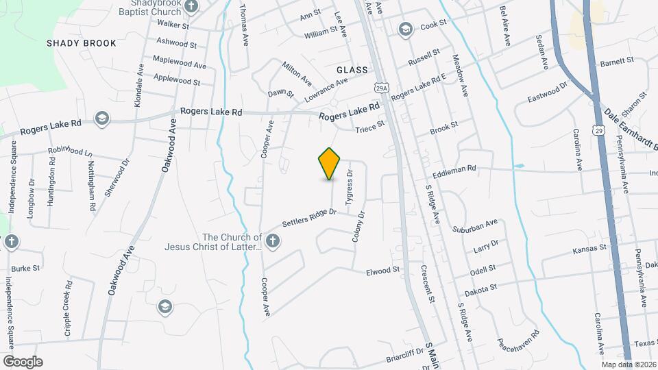 1590 Matthew Allen Cir Map and Location Details