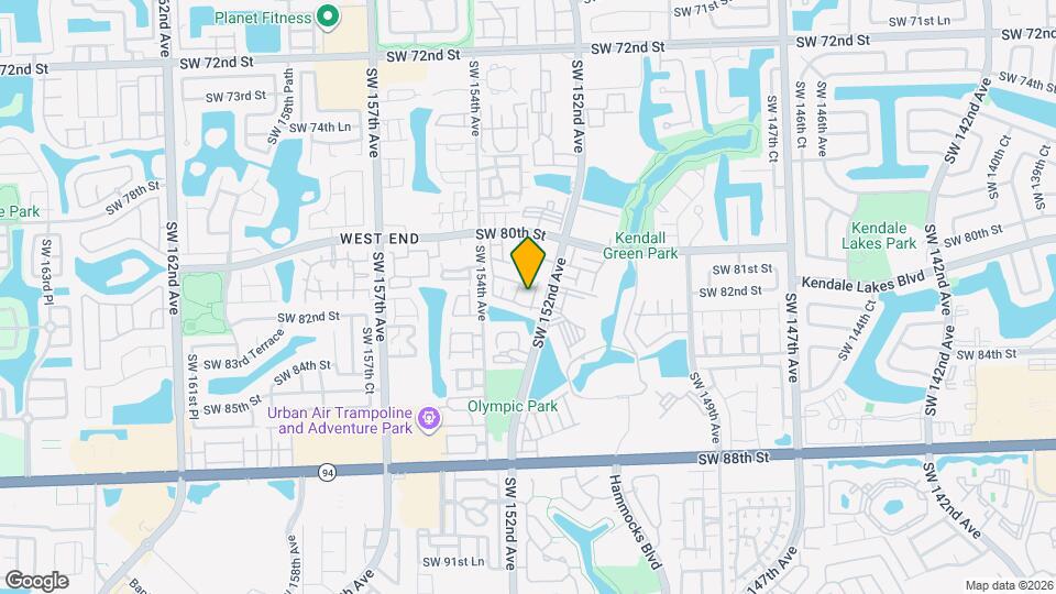 15840 SW 152nd Ct Map and Location Details