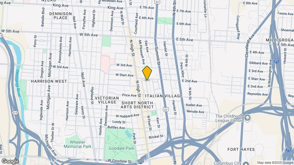 962 Mt Pleasant Ave Map and Location Details