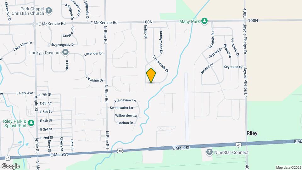 529 Streamside Dr Map and Location Details
