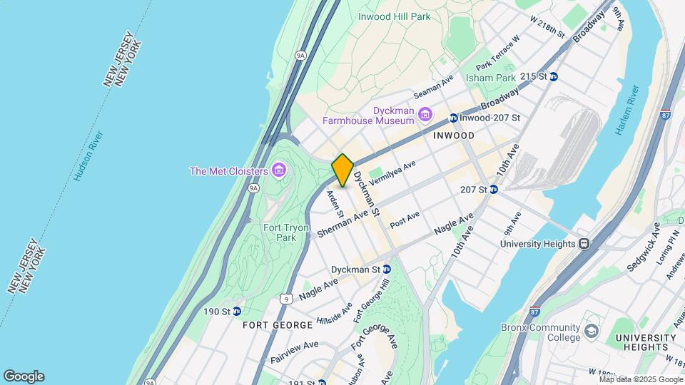 98 Thayer St Map and Location Details