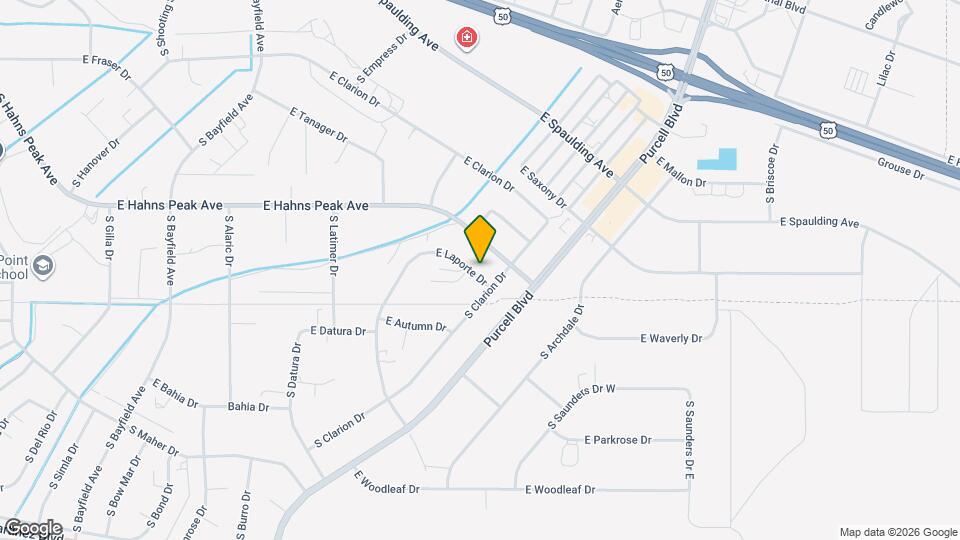 731 E Laporte Dr Map and Location Details