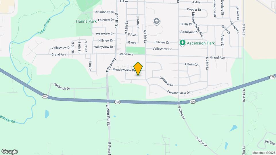 1390 Daleview Dr Mapa y Detalles de la Ubicación