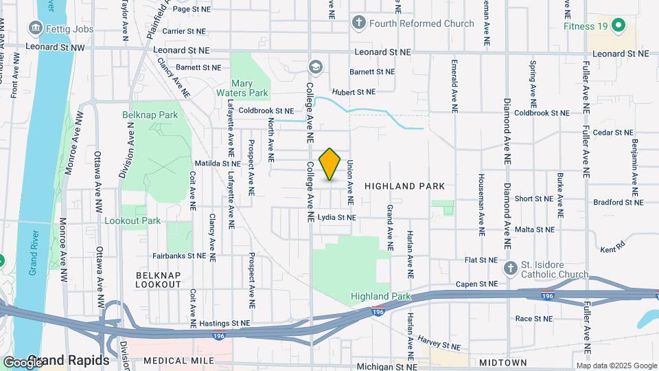 529 Hopson St NE Map and Location Details