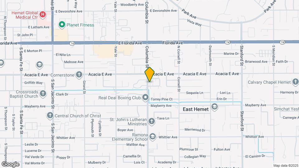 41012 Beachwood Ave Map and Location Details