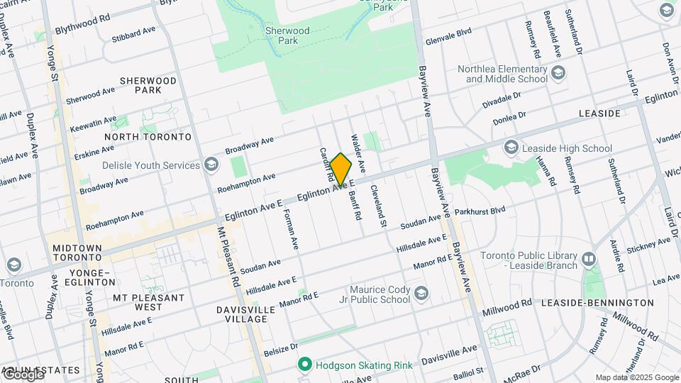 Davisville Tower Map and Location Details