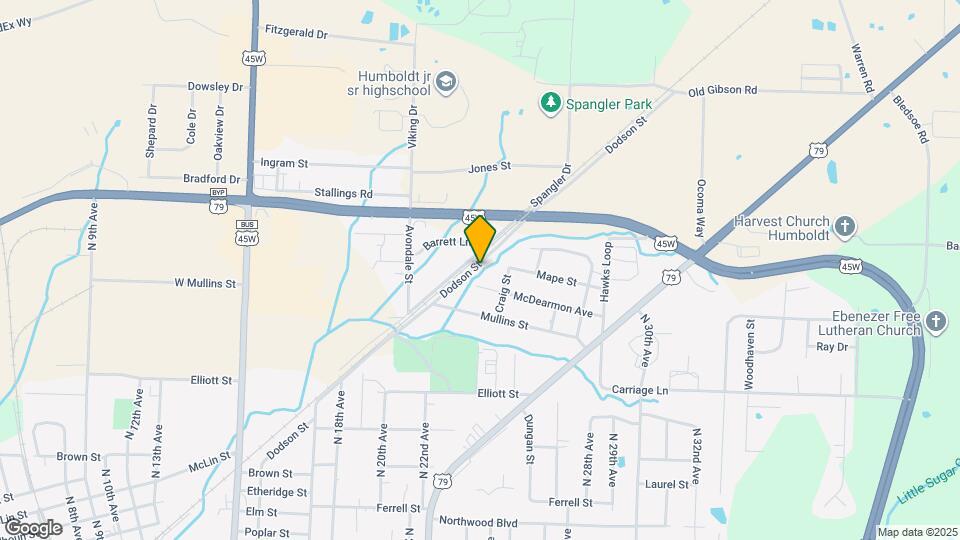 2310 Dodson St Map and Location Details