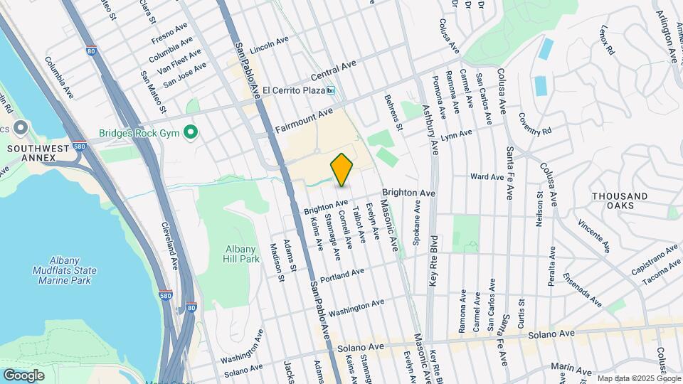 415 Cornell Ave Map and Location Details