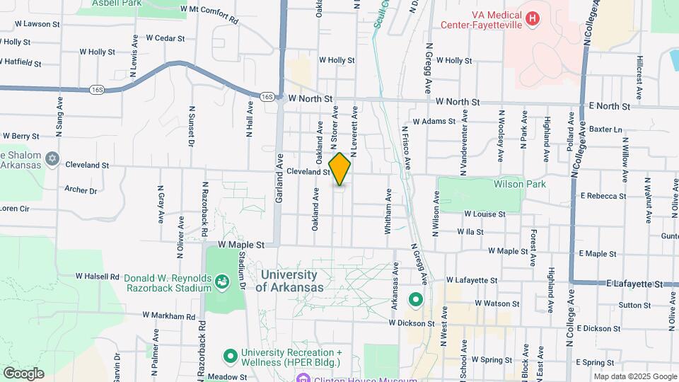 832 W Caraway St Map and Location Details