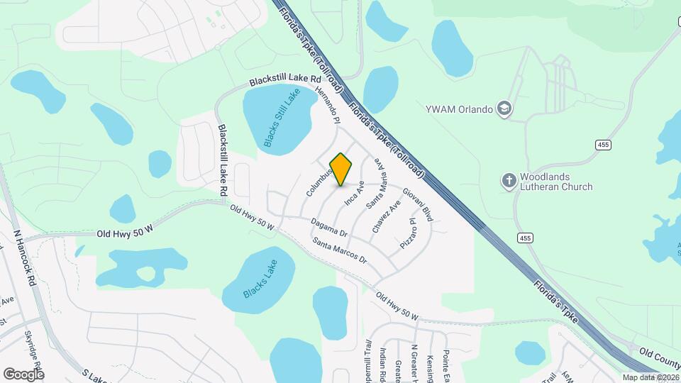 2938 Santa Marcos Dr Map and Location Details