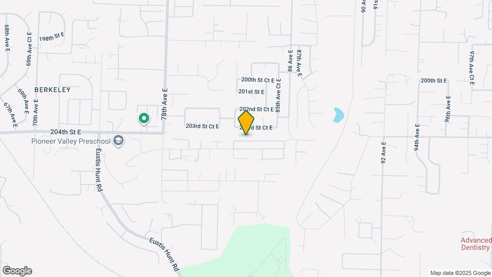 8307 204th St Ct E Mapa y Detalles de la Ubicación