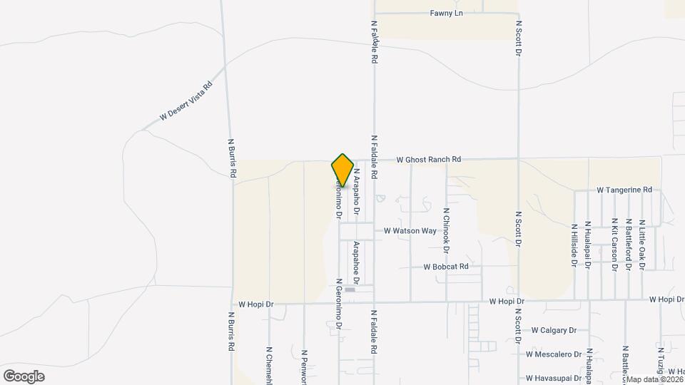 11033 N Geronimo Dr Map and Location Details