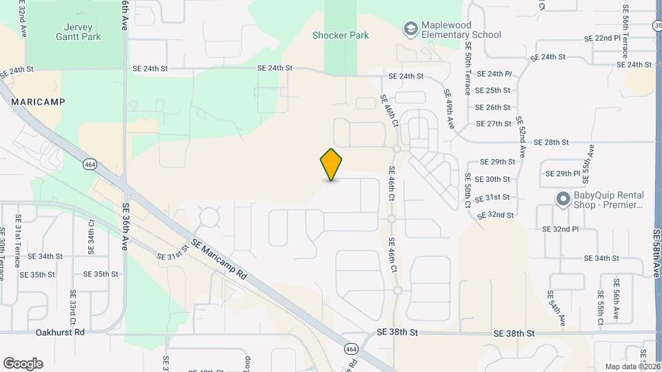 4520 SE 30th St Map and Location Details