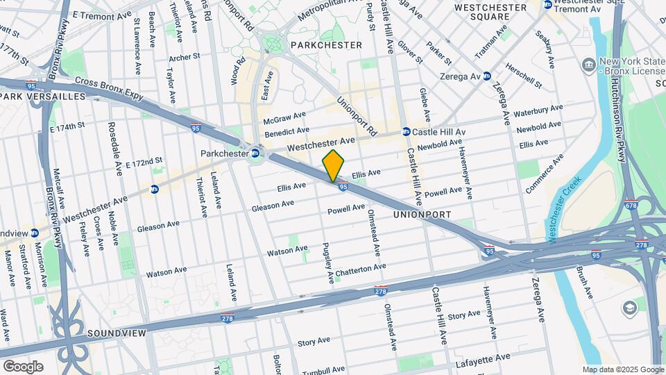 Parkchester Apartments Map and Location Details