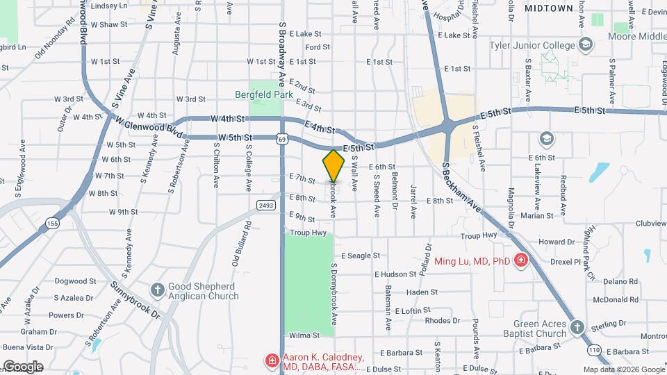 1914 S Donnybrook Ave Map and Location Details