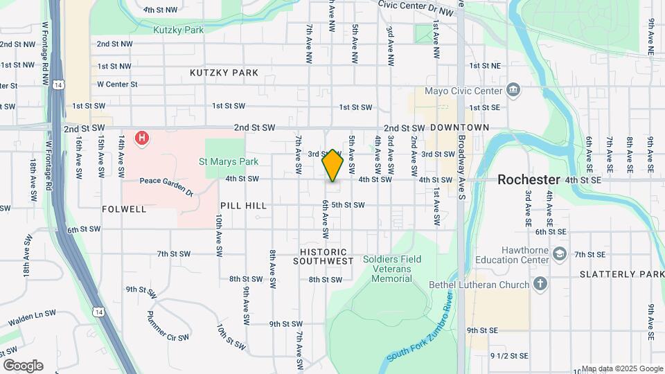 410 6th Ave SW, Unit M9 Map and Location Details