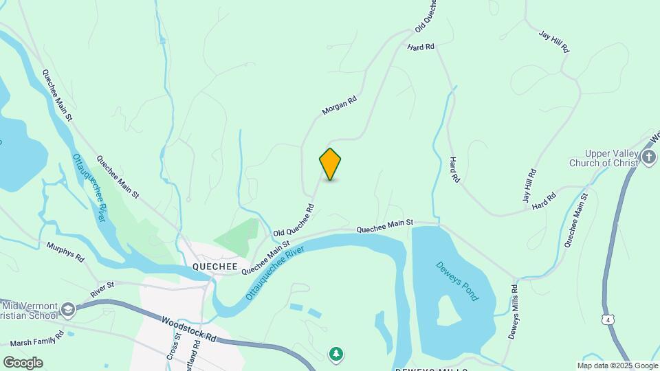 383 Old Quechee Rd Map and Location Details