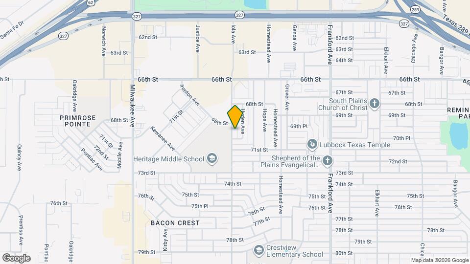 6845 Iola Ave Map and Location Details
