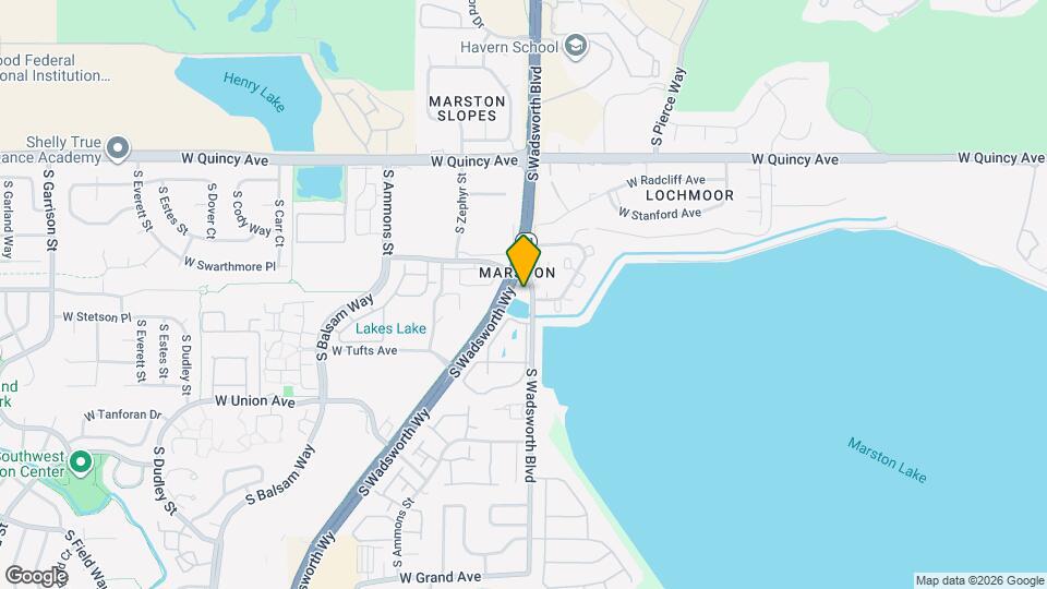 4801 S Wadsworth Blvd, Unit A Map and Location Details