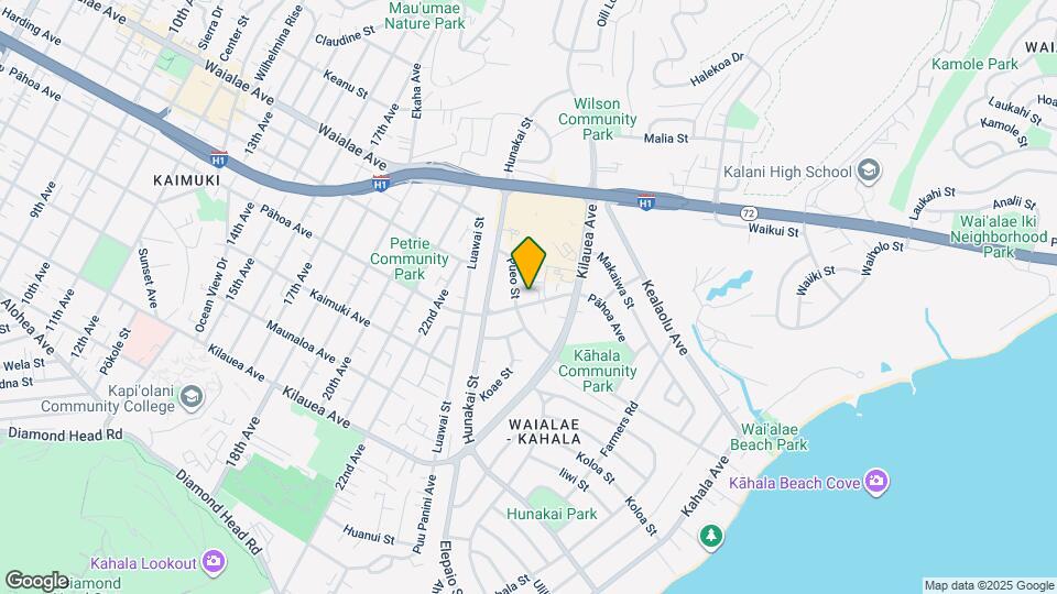4320 Pahoa Ave Map and Location Details