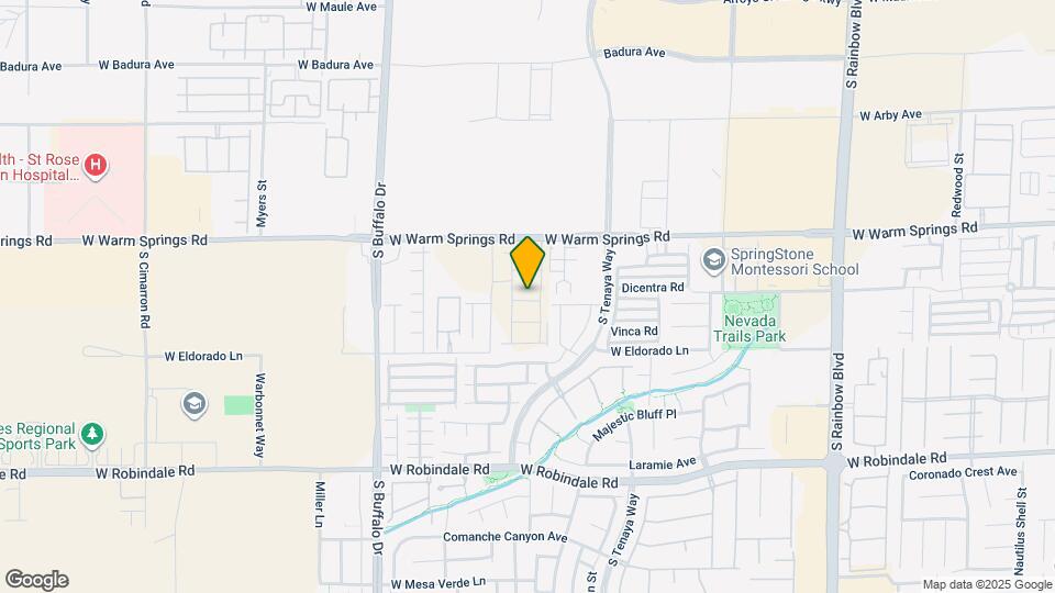 7516 Castlegreen Ave Map and Location Details