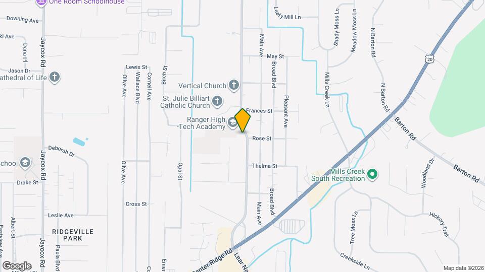 5592 Lear Nagle Rd Map and Location Details
