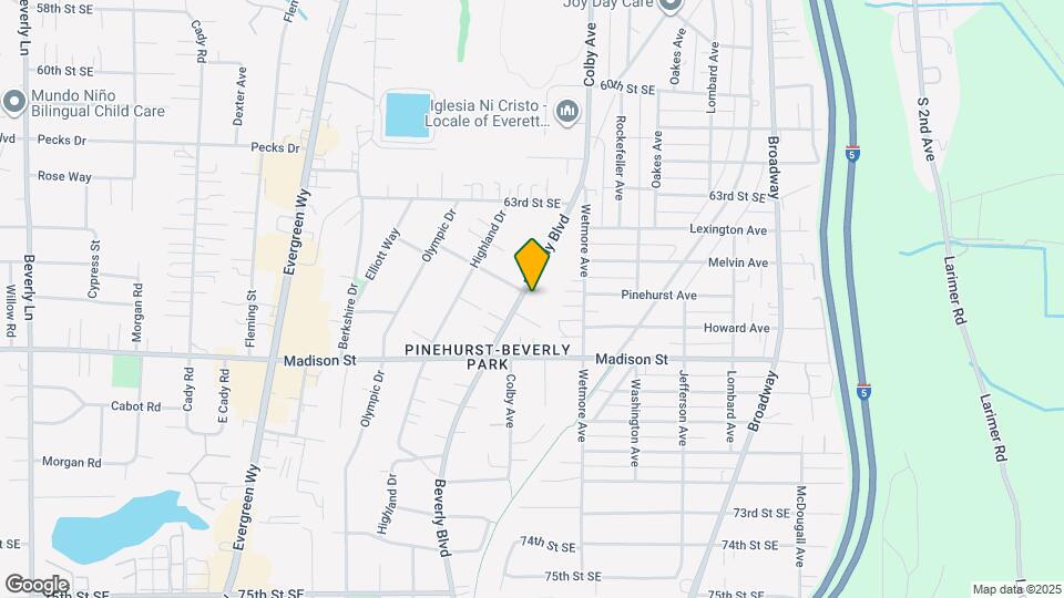 6605 Beverly Blvd Map and Location Details