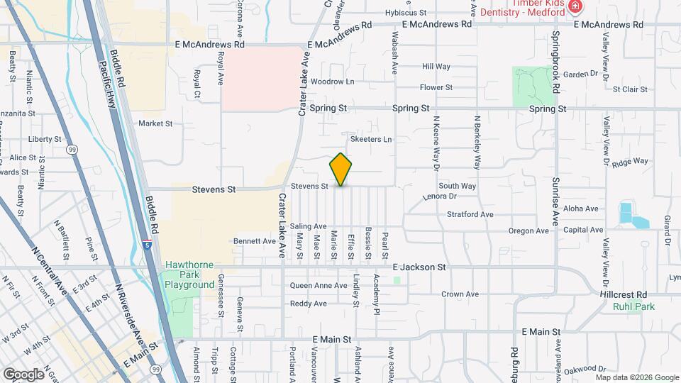 544 Marie St Map and Location Details