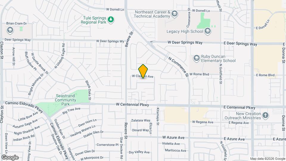 616 W Seneca Ridge Ave Map and Location Details