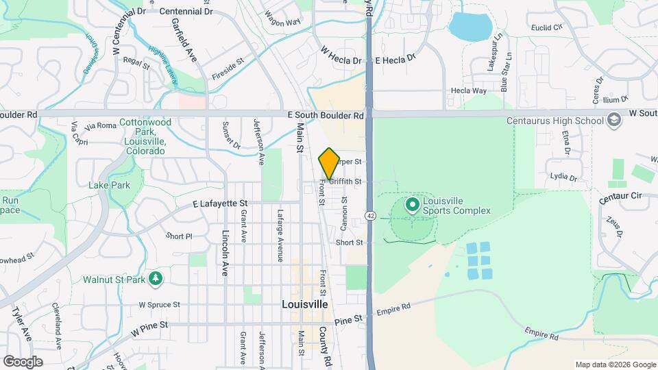 1034 Griffith St Map and Location Details