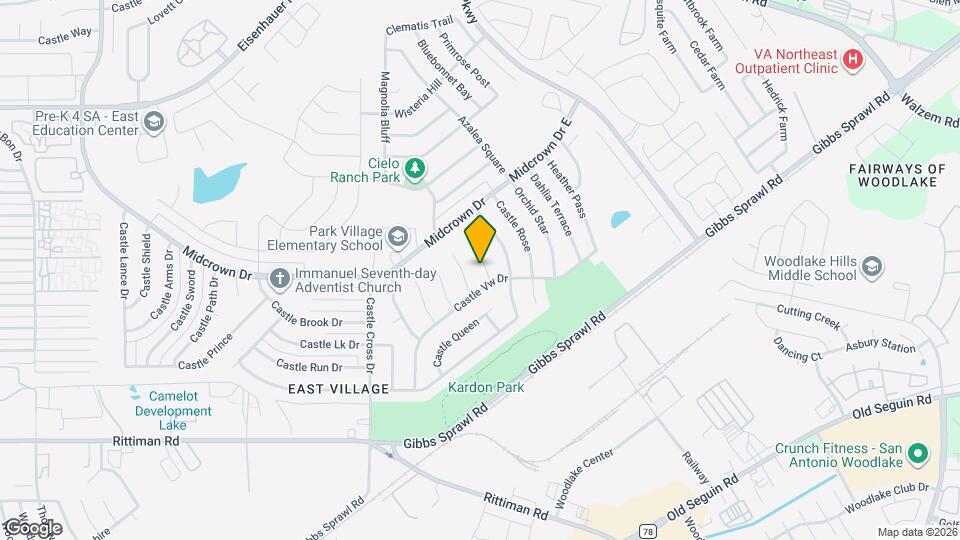 4815 Castle Pnes Map and Location Details