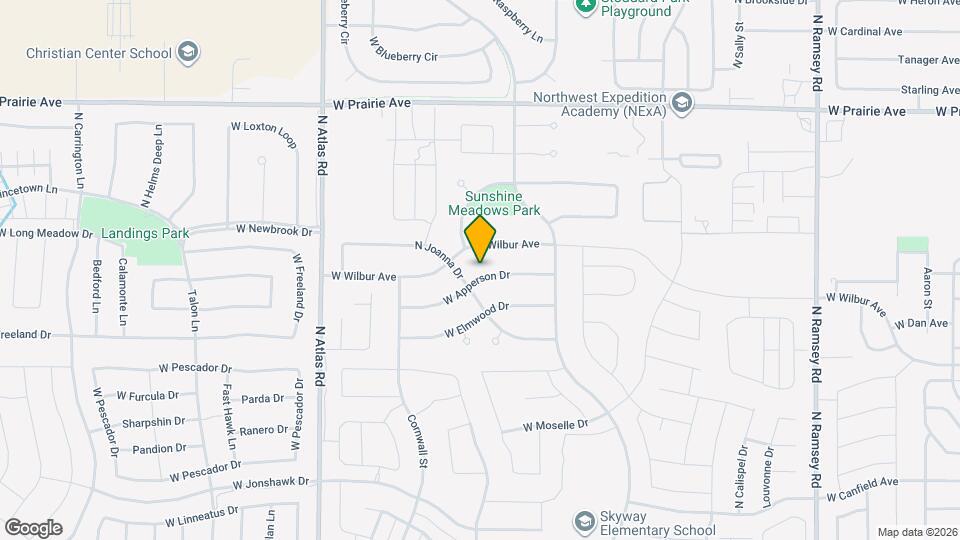 2687 W Apperson Dr Map and Location Details