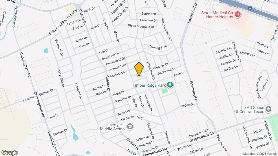 4707 Browning Dr Map and Location Details