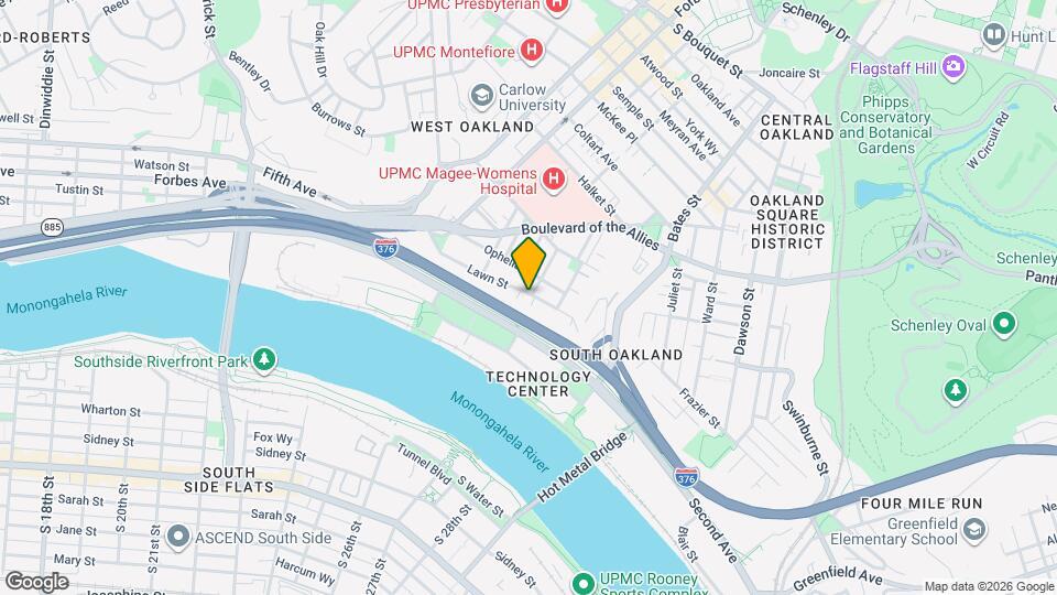 358 Lawn St Map and Location Details