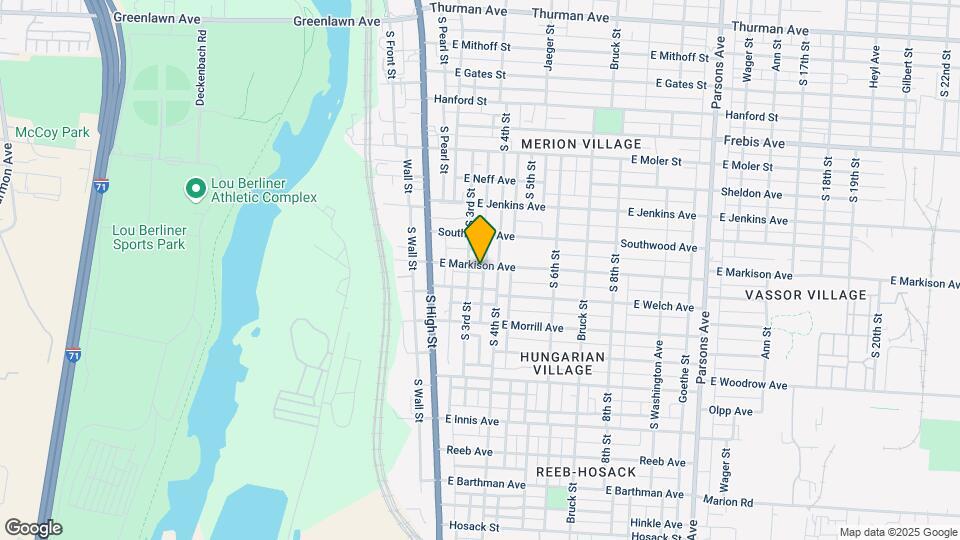 73 E Markison Ave Map and Location Details