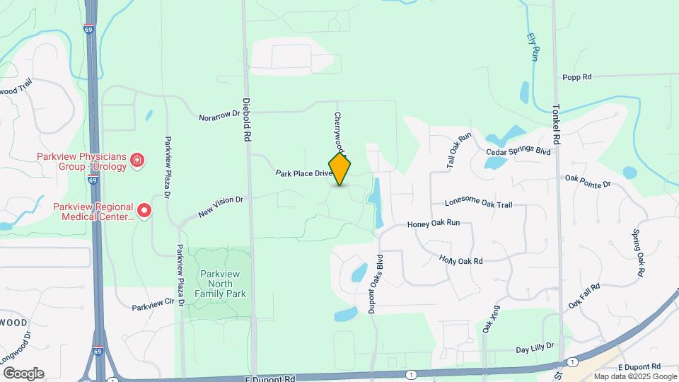 4445 Keeneland Ln Map and Location Details