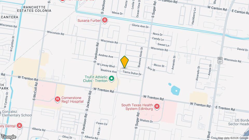 1837 Tierra Dulce Dr Map and Location Details