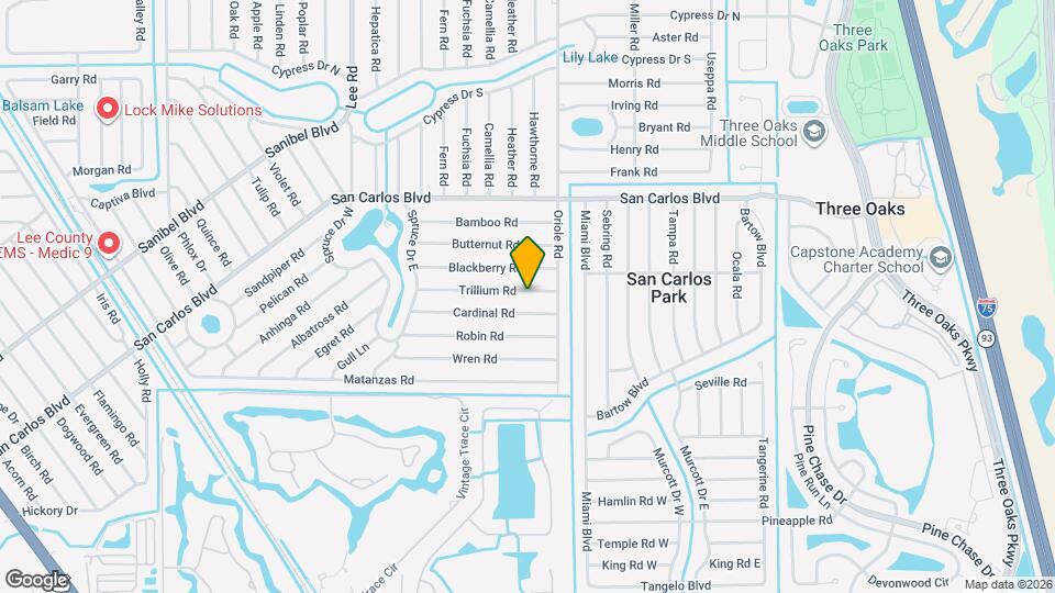 8442 Trillium Rd Map and Location Details