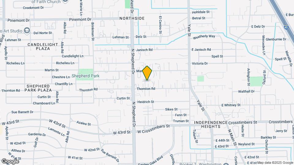 611 Thornton Oaks Ln Map and Location Details