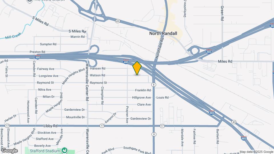 21316 Watson Rd Map and Location Details